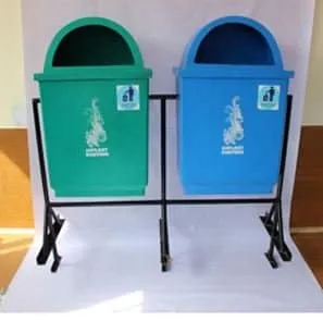 Diplast Dustbin With Double Stand 100Ltr