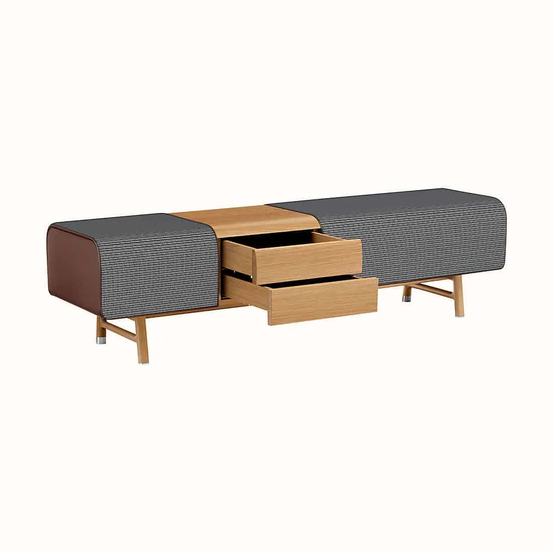 Designer Furniture for Living Room _ Hermes_les-necessaires-d-hermes-long-bench