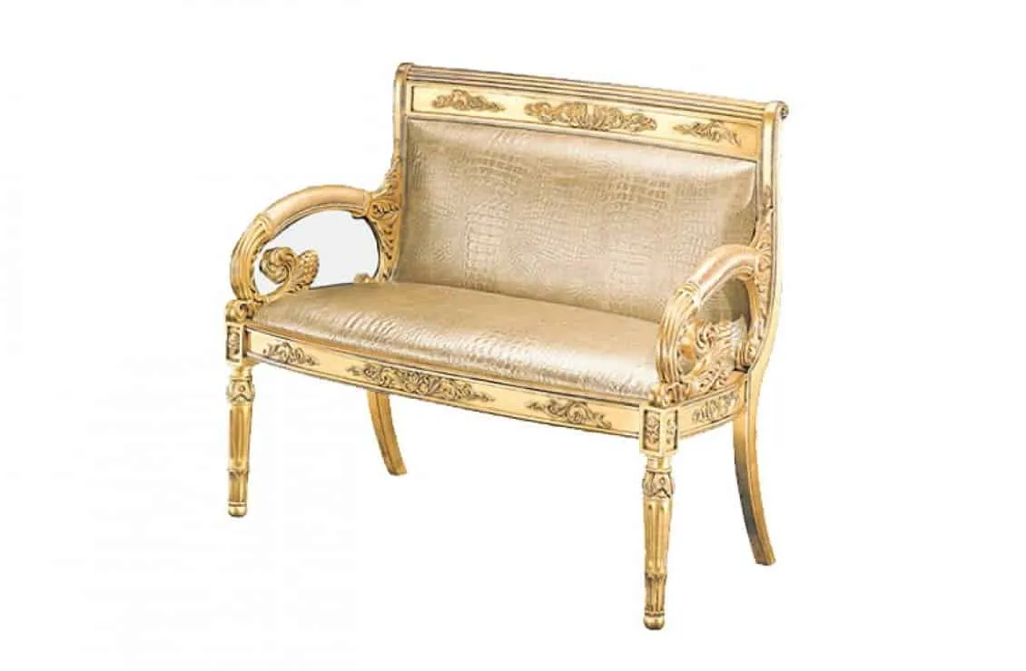 Designer furniture for living room - Versace - Vanitas Love Seat