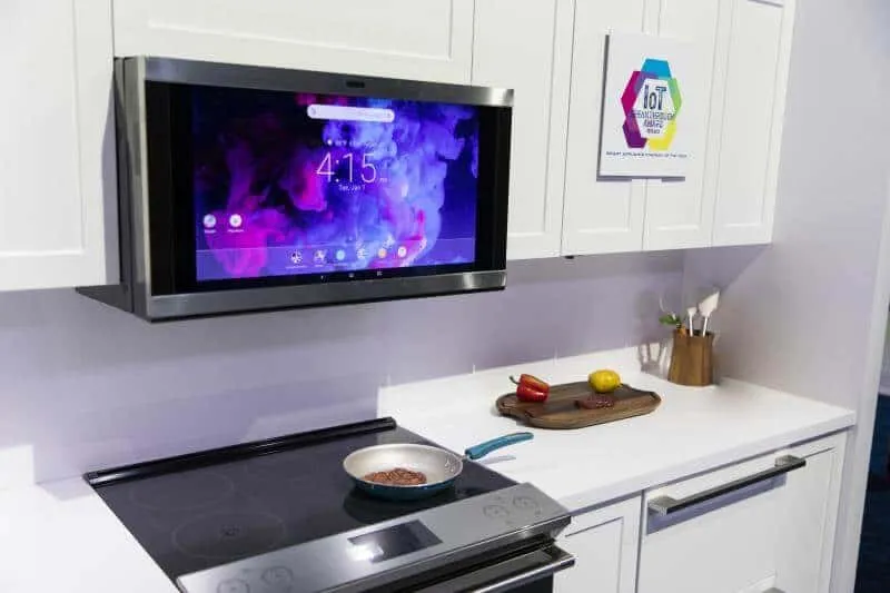 GE NextGen Kitchen Hub - Smart Kitchen Appliances - Lets you watch movies, videos while cooking