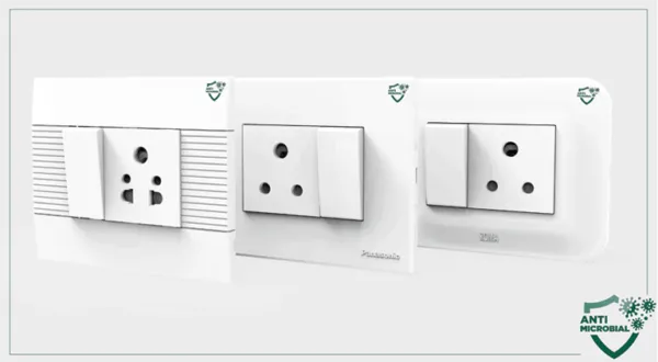 Panasonic Antimicrobial Range of Modular Switches