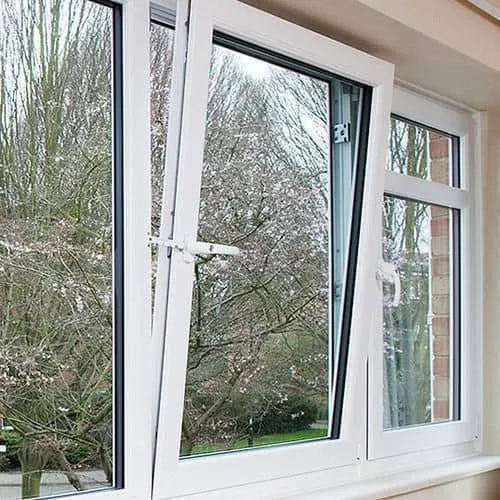 Tilt white UPVC window