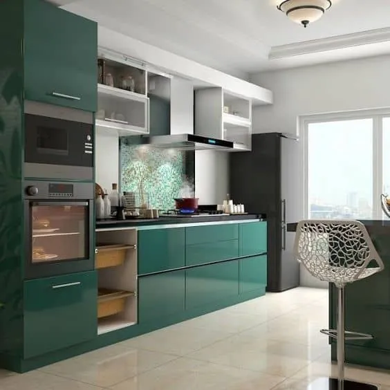 Small modular kitchen emerald