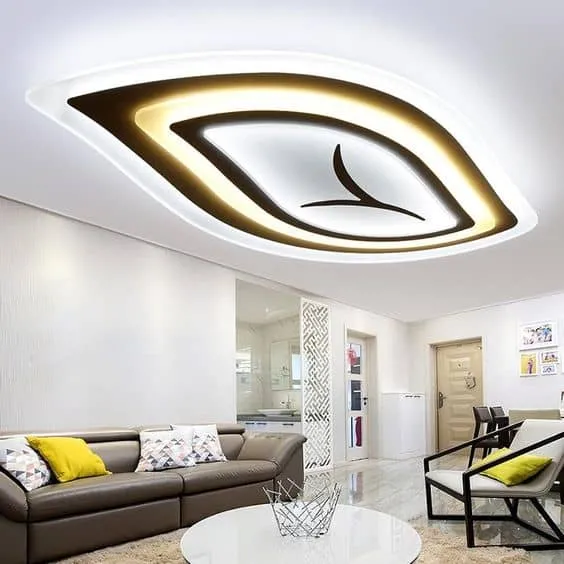 simple false ceiling with lighting solutions