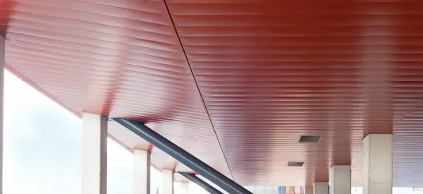 Hunter Douglas Ceiling panels- exterior | Designer false ceiling