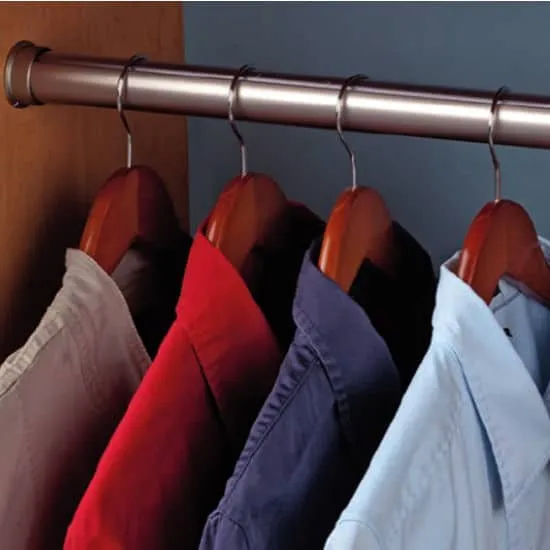 wardrobes hanger rail to hang shirts