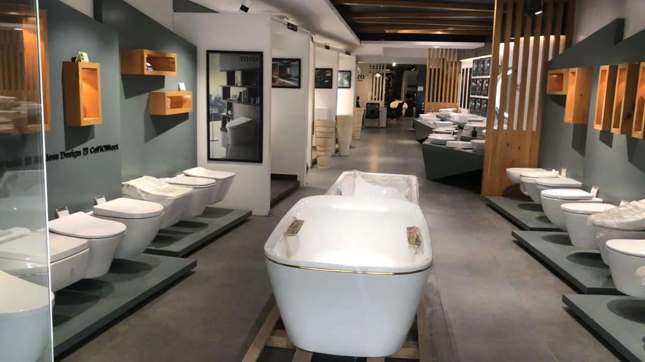 TOTO Dealer - Chandigarh for bathroom accessories and products