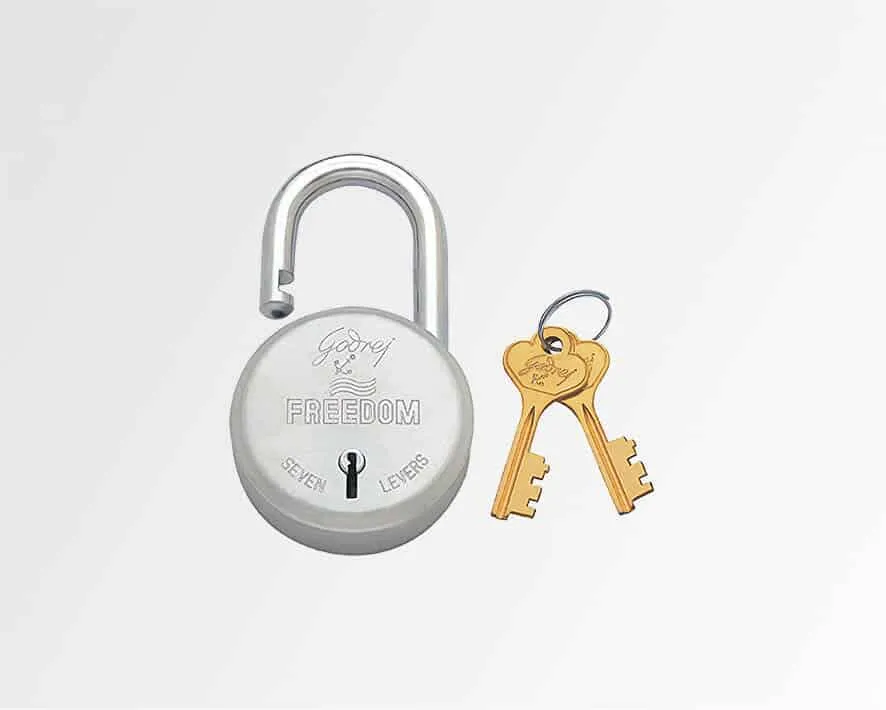 keyed padlock, godrej locks