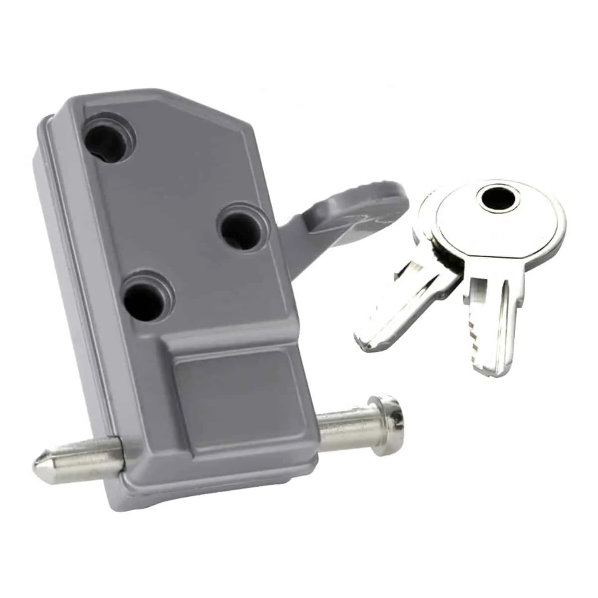 patio door locks with keys that can replace a traditional padlock