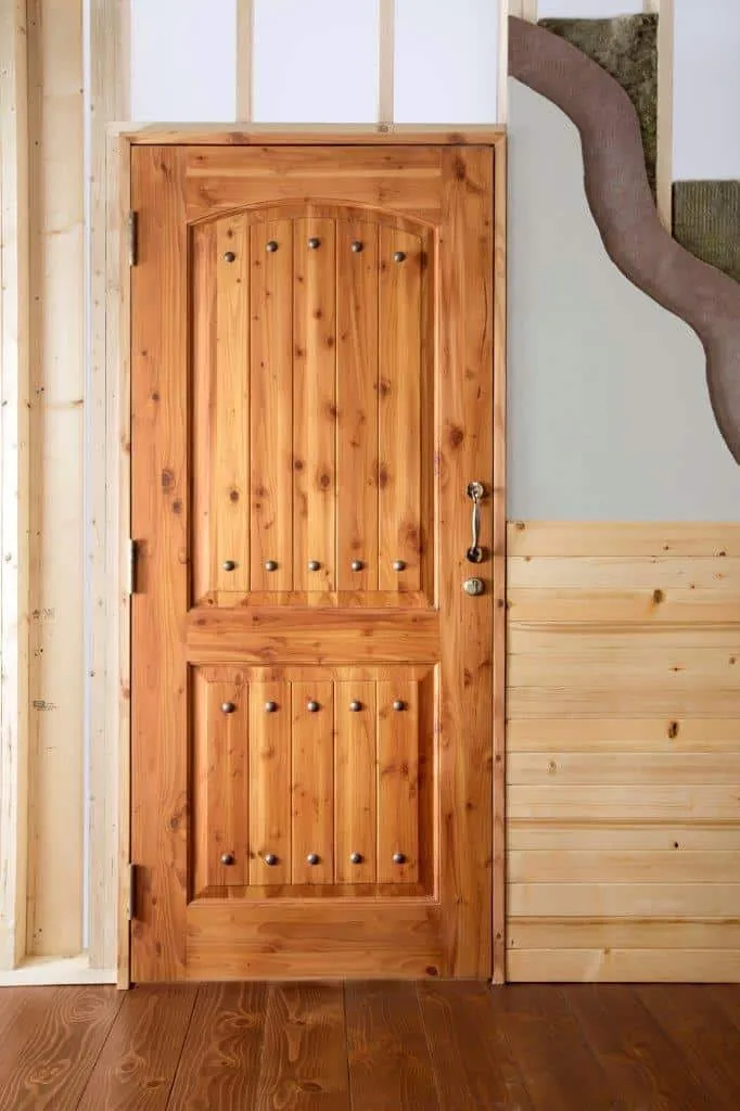 Douglas fir door