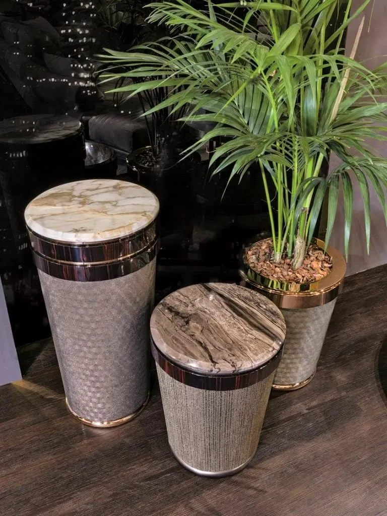 ceramic pot for indoor plantthat doubles up as coffee table