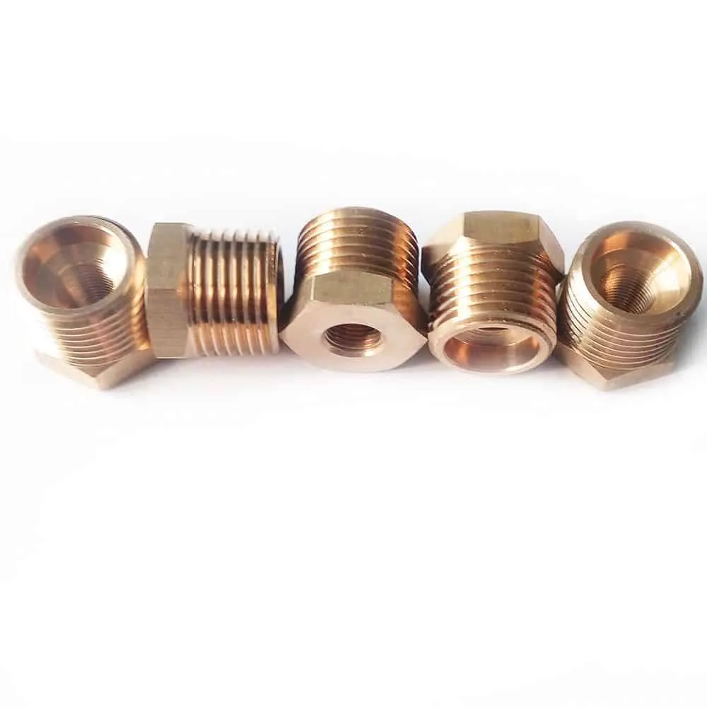  copper bushings, fittings for pipeline