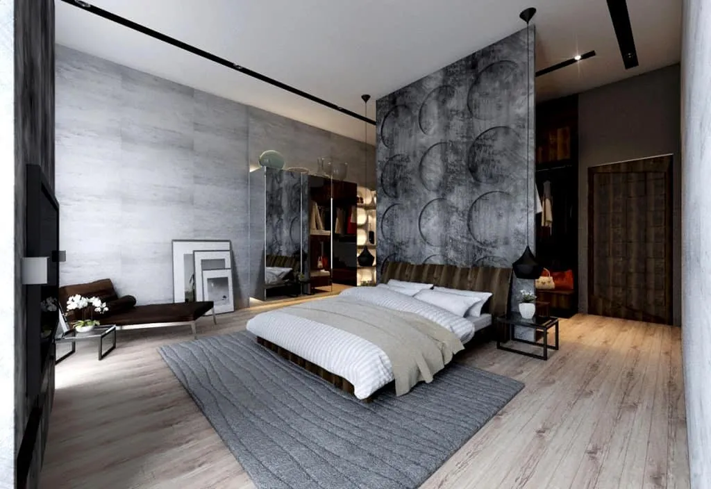 matte black chalk wall paint design