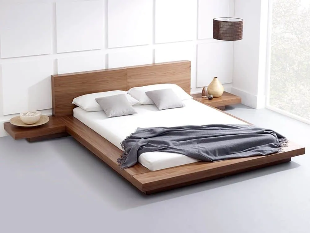  wooden platform bed design