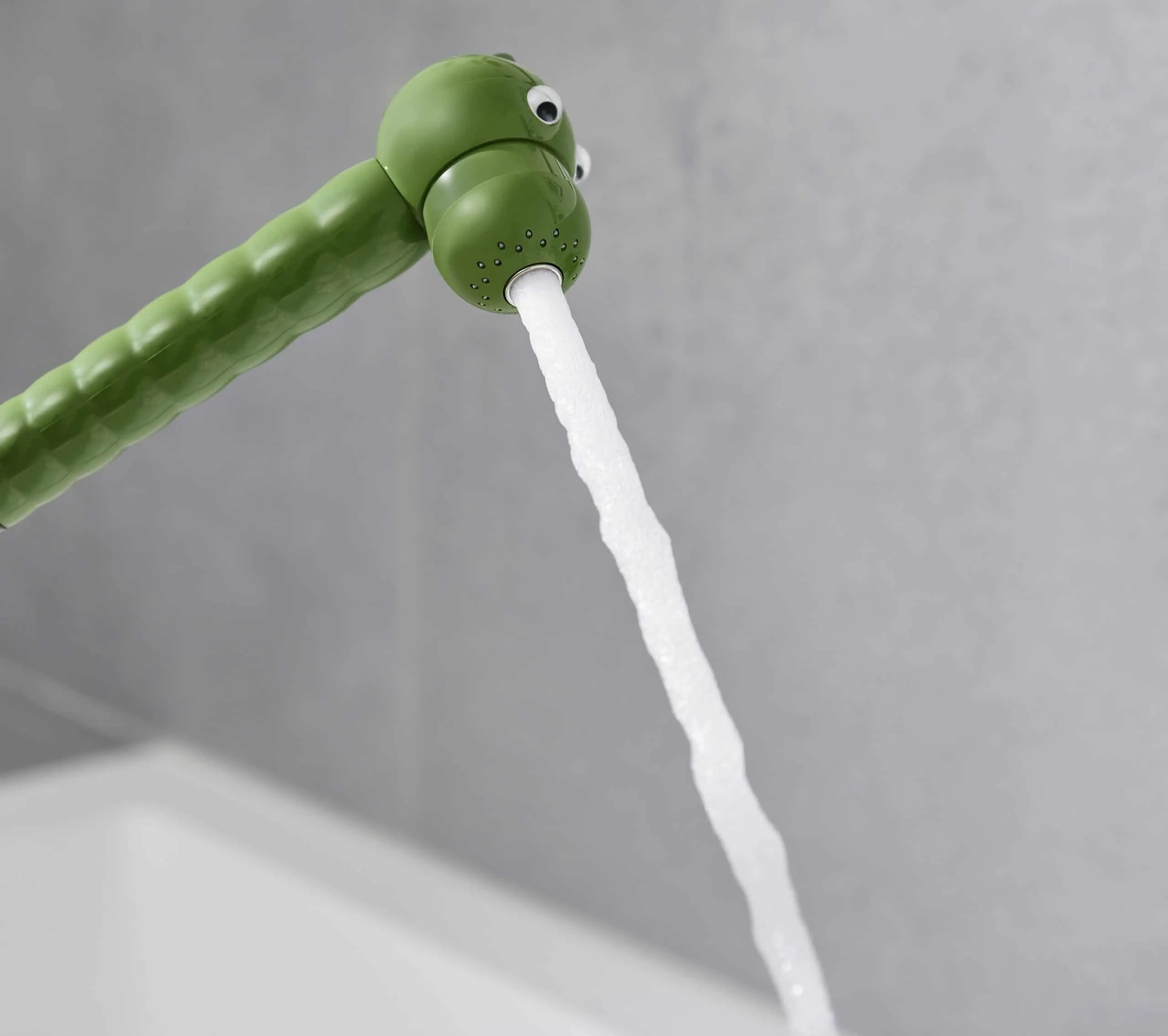 hansgrohe jocolino showers in green colour
