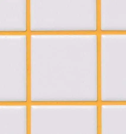 yellow tile grout powder