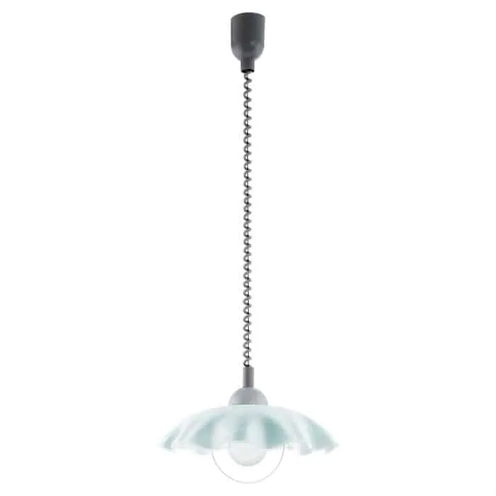 Eglo BRENDA ceiling lamp- buy glass, LED, wooden, crystal adjustable, trendy &stylish decorative drop lights
