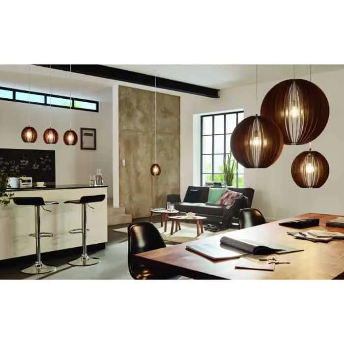 Eglo COSSANO lustres- buy ceiling lustres & hanging pendant LED lights with stylish &trendy lampshade design