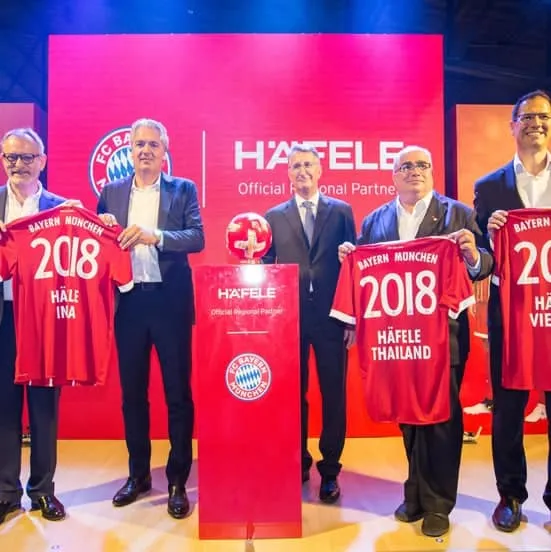 FC Bayern and hafele partner up