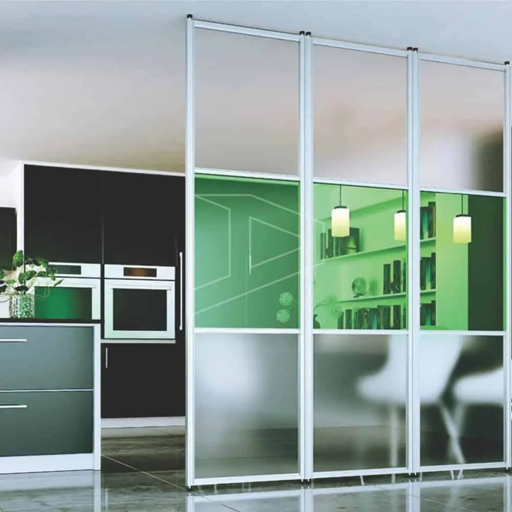 glass wall for office