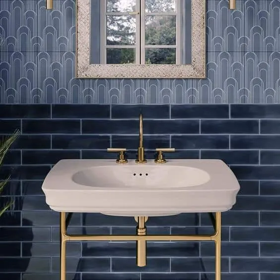 Fa،onable yet functional designer tiles for bathroom designer floor and wall tiles