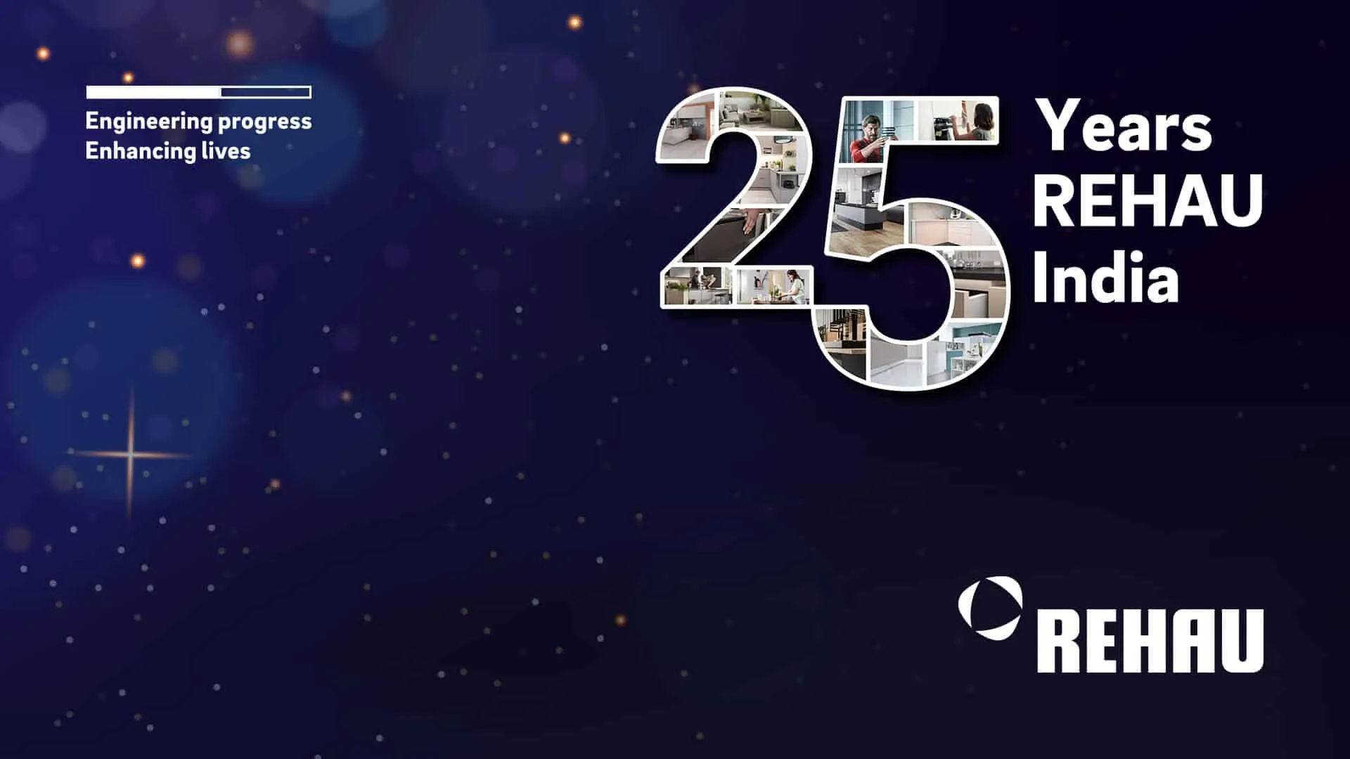 25 years of REHAU in India banner image; furniture components brand in furniture market