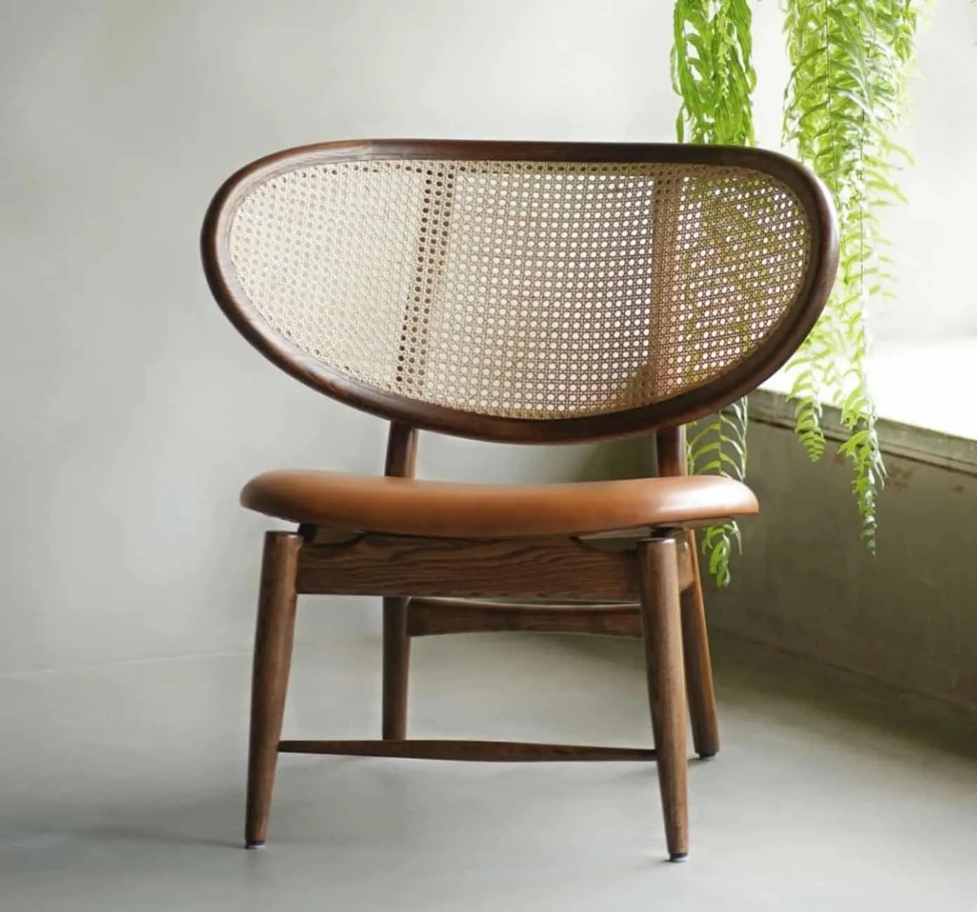 Rattan chair for exteriors