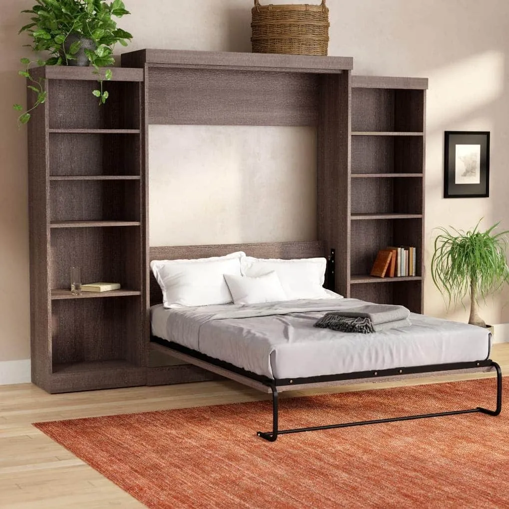 folding double size bed design p،tos, affordable price furniture
