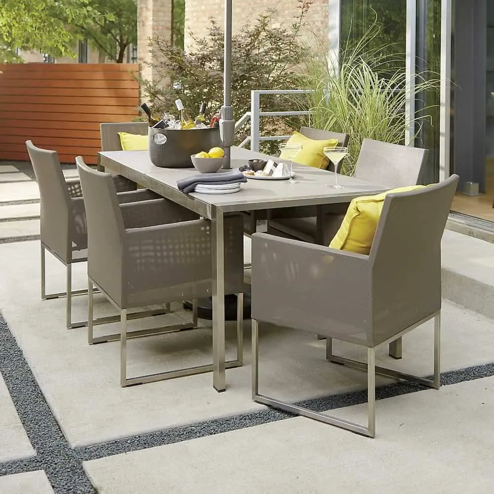 Dining set furniture for patio
