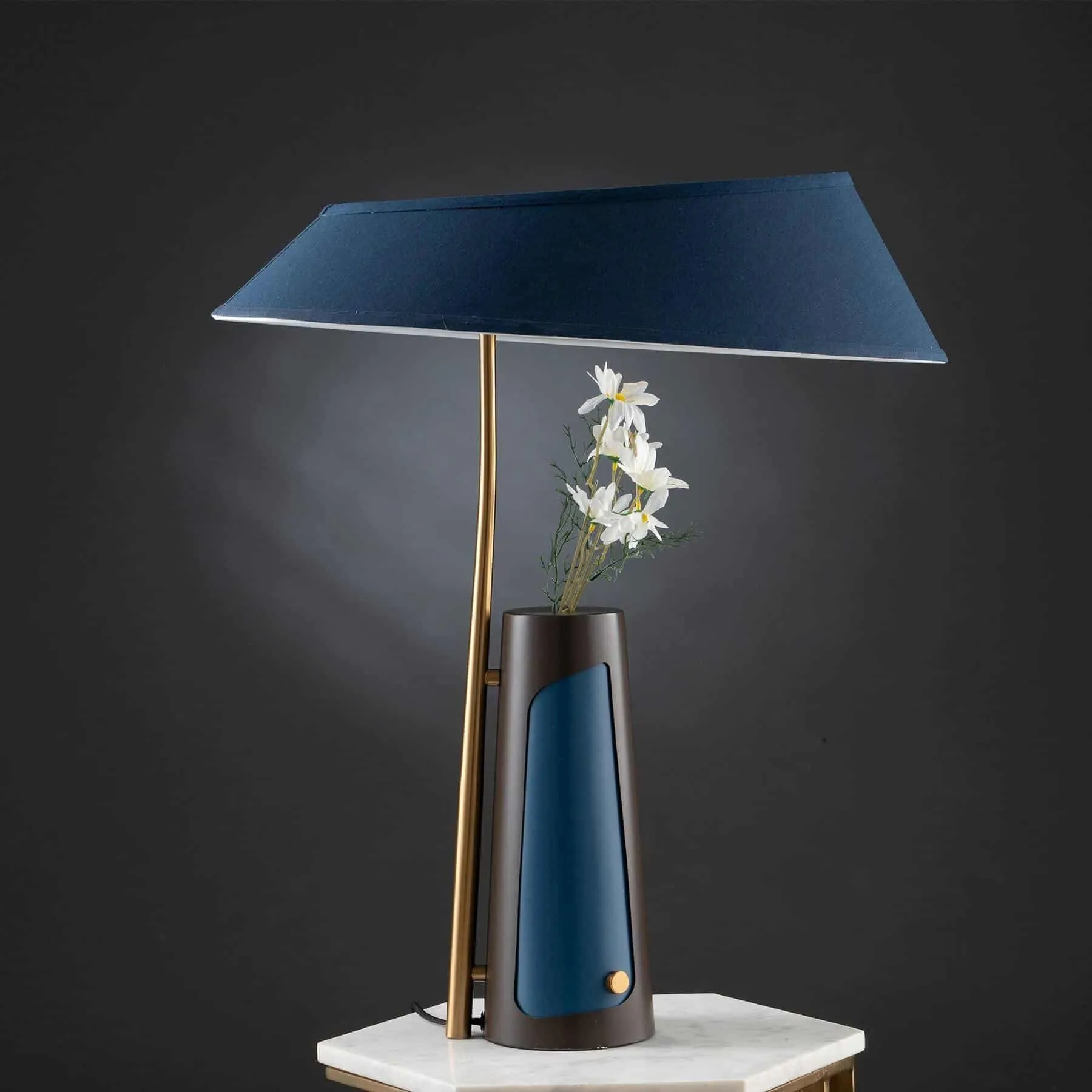 blue bedroom table lamp online 