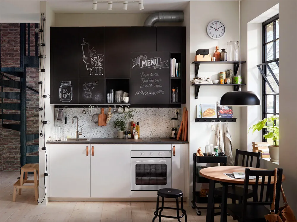 one wall kitchen design for your small kitchen