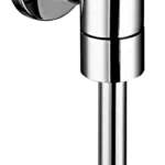 brass urinal flush valve in chrome finish