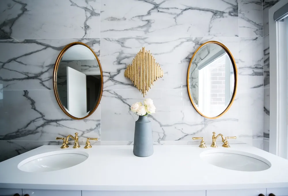 beautiful bathroom vanity, Common materials for bathroom vanity