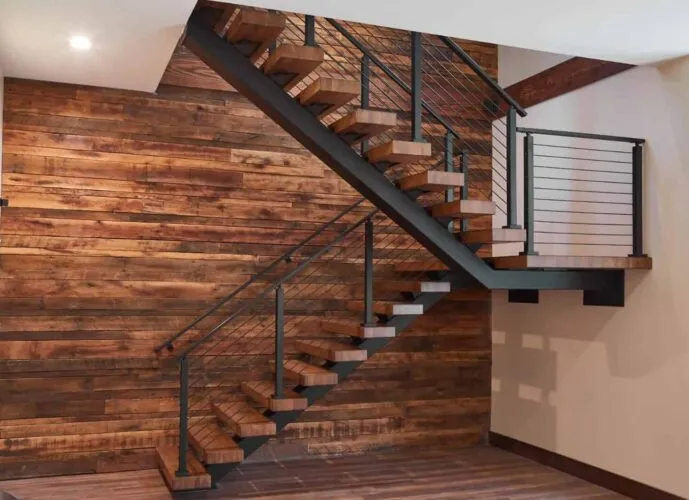 beautiful staircase wooden
