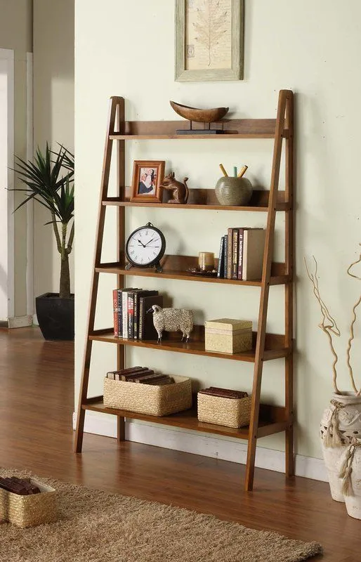 ladder showcase for displaying your books and other collectibles