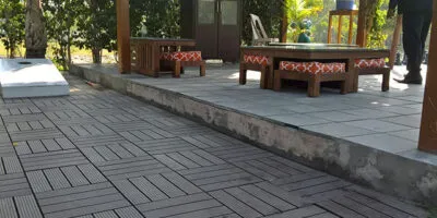 Installation of composite deck tiles for enhancing the look of your patios