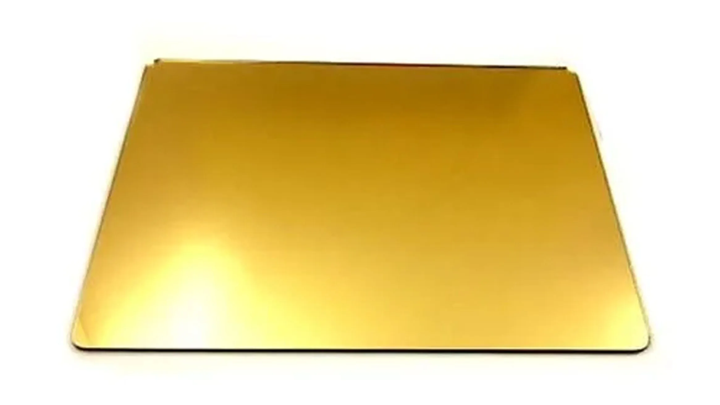 Golden plexiglass