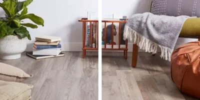 Vinyl floor vs laminate floor