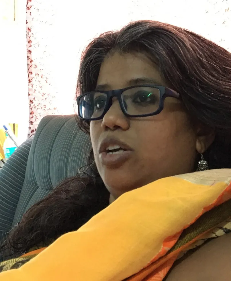 Ar. Monolita Chatterjee in a yellow traditional dress