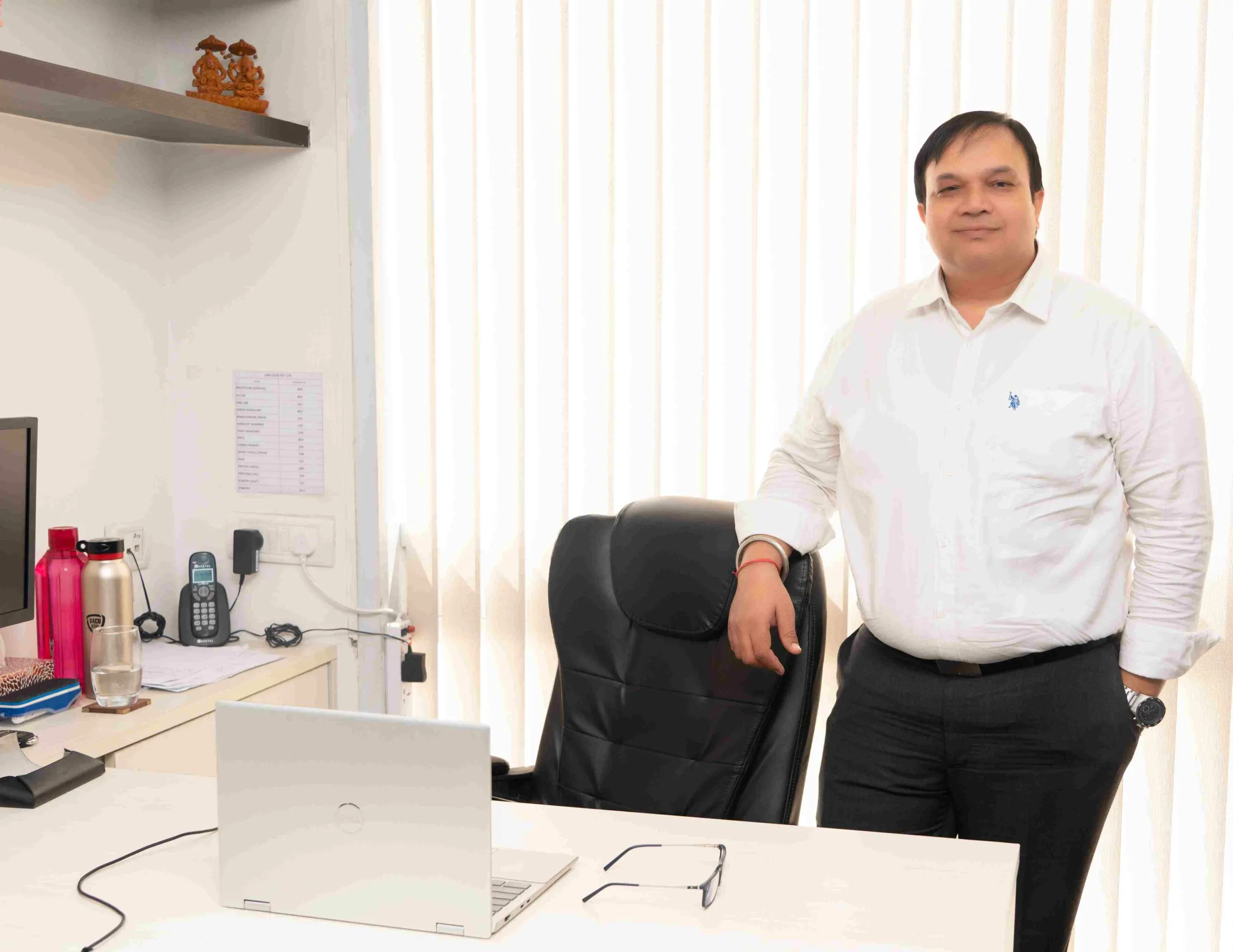 Mr. Anil Bhardwaj, President of Link Locks Pvt. Ltd. - premium manufacturers of smart lock, premium security solutions and locking technology