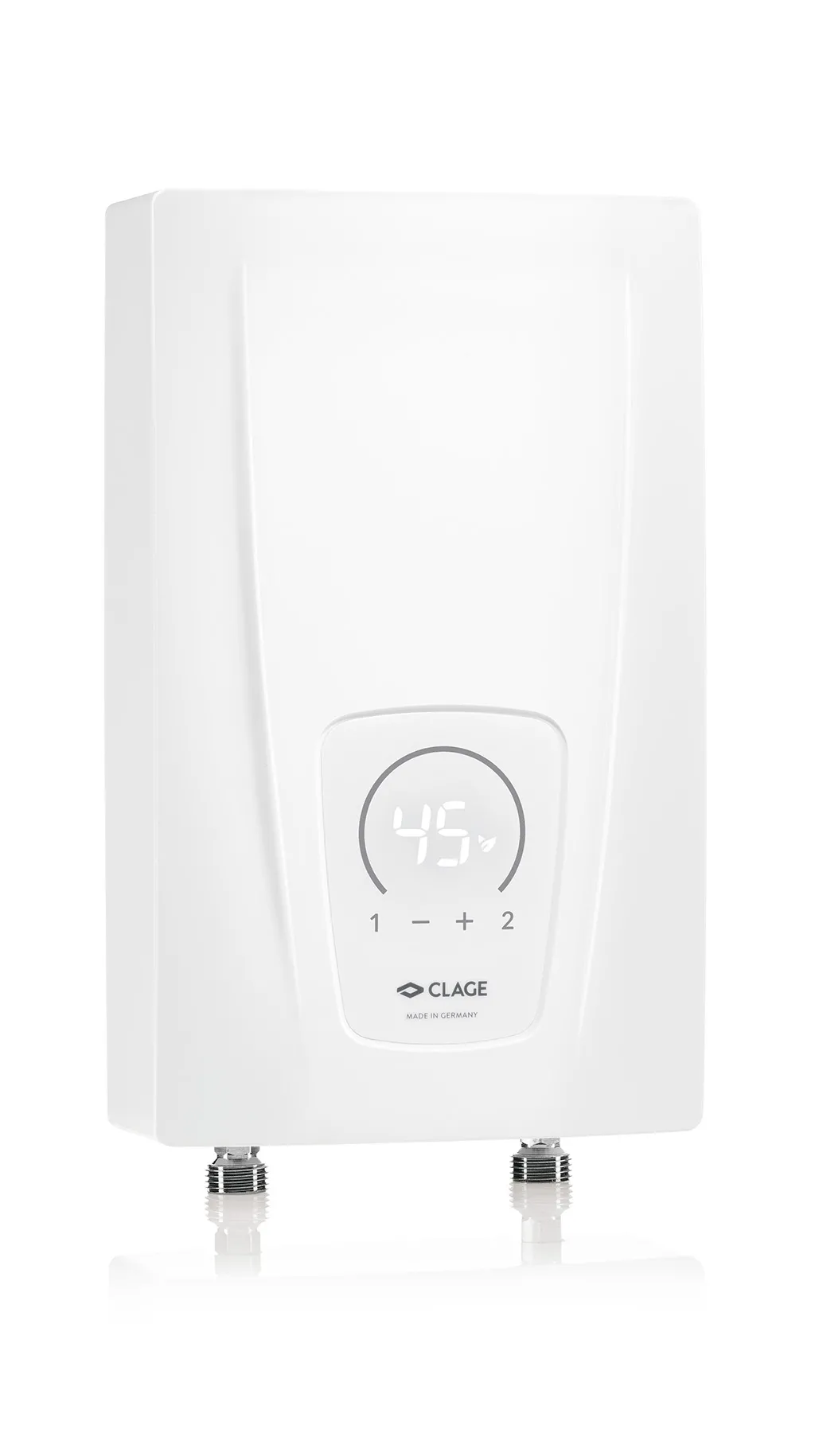 Clage E-compact electronic tankless water heater CEX for kitchen sink and shower