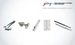 Godrej furniture fittings comprises of wardrobe hinges and drawer channels