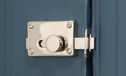 silver latch, types of latches for sliding or bathroom doors with locks