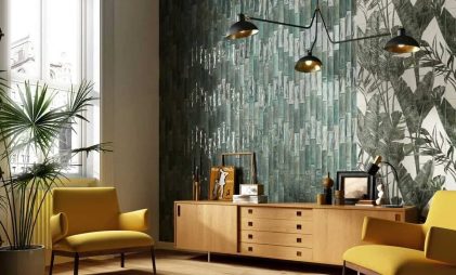 Wall tiles designs for living room